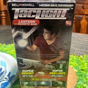 Tac Light Lantern with Magnetic Base - Black